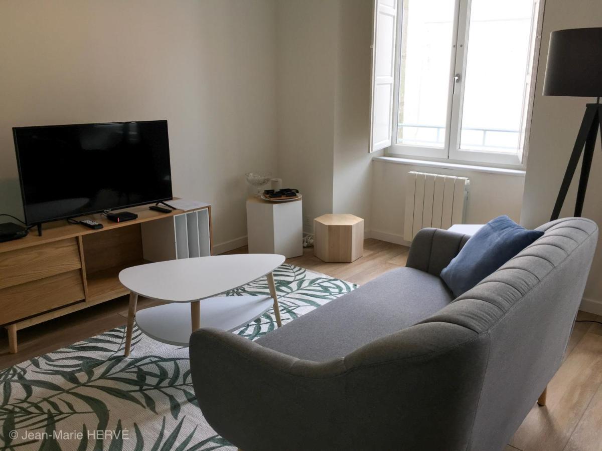 La Palmeraie - Appartement Classe 4 Etoiles - Hyper Centre Ville Quimper Eksteriør billede
